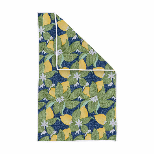 Vintage Lemons Eco  Tea Towel
