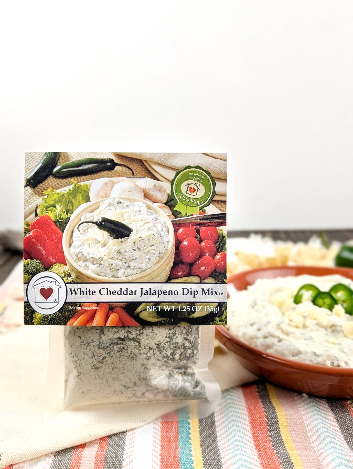 White Cheddar Jalapeno Dip Mix