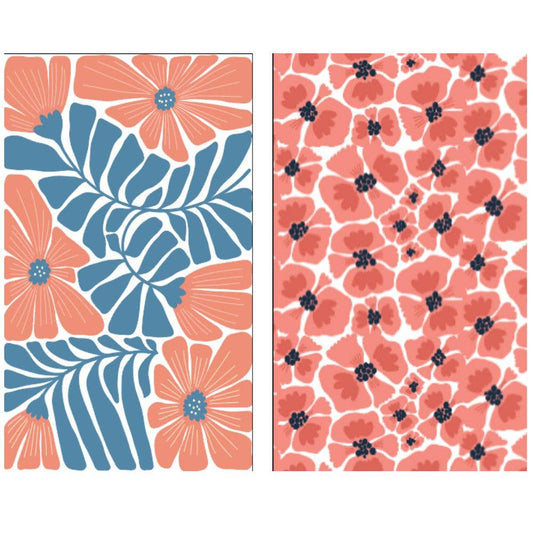Blush - Dual Sided Hand Towels - Microfiber Kitchen Towels