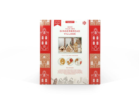 Make Your Own Gingerbread Village – Cutters & Frosting Tools