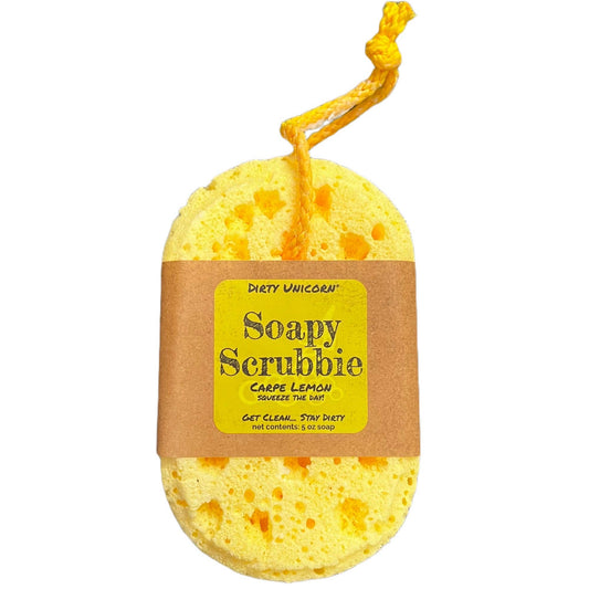 Soapy Scrubbie - Carpe Lemon