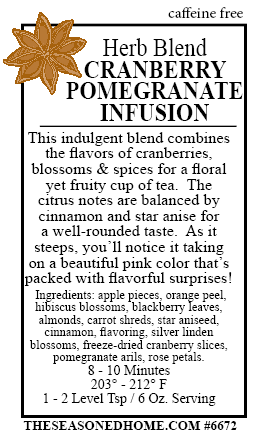 Cranberry Pomegranate Infusion Tea