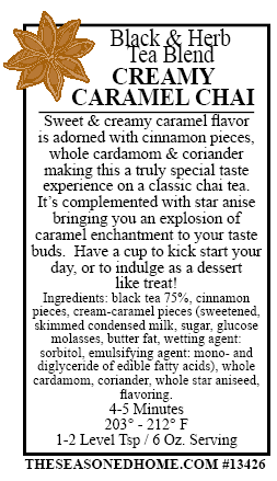 Creamy Caramel Chai Black Tea