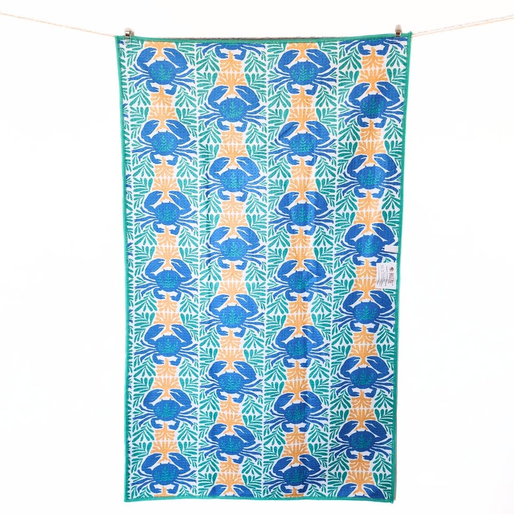 SeaTurtle - Dual Sided Hand Towel- Microfiber Kitchen Towel