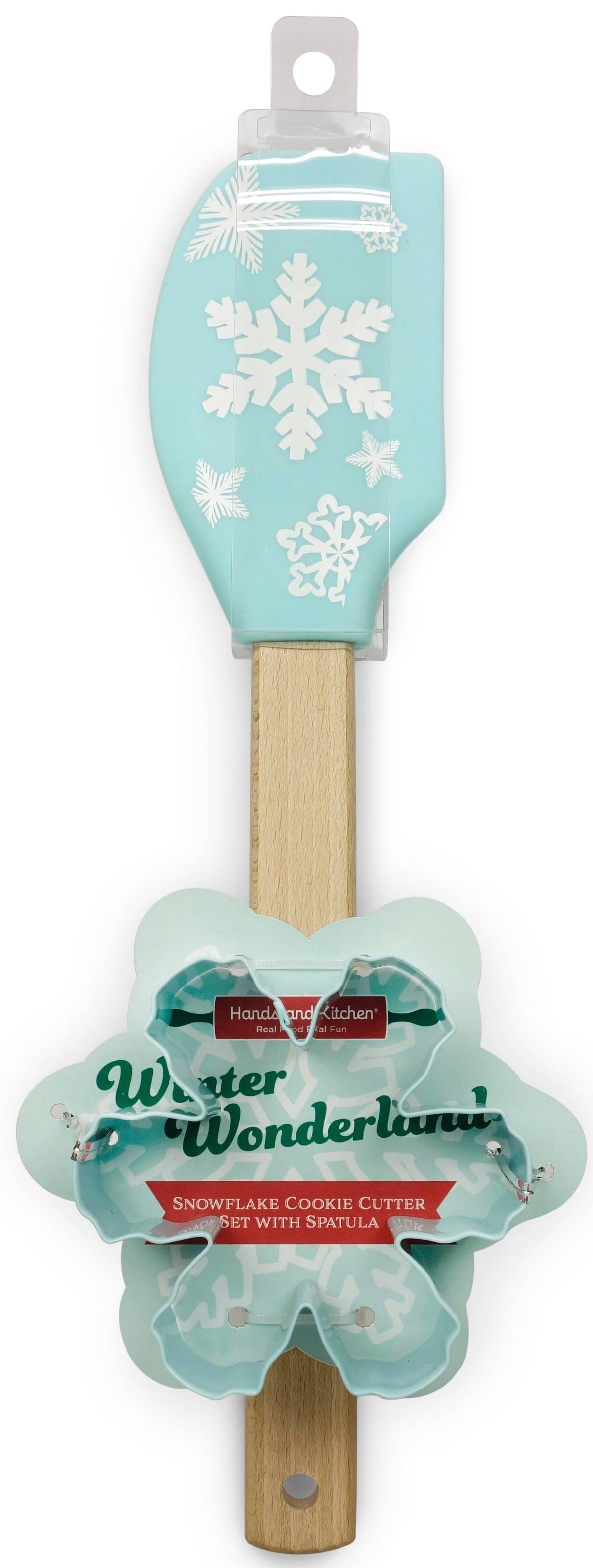 Snowflake Spatula & Cookie Cutter - 2pc Holiday Baking Gift