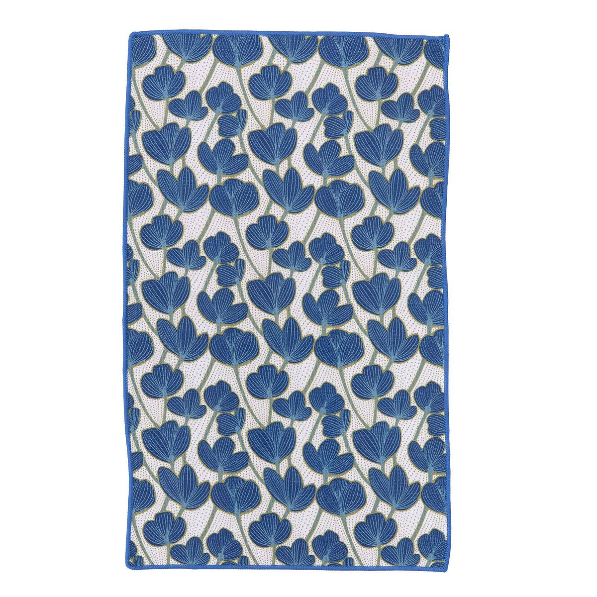 Modern Poppy Eco Kitchen Tea Towel