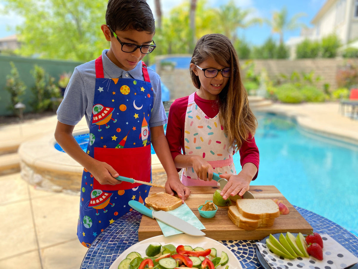 Chef’s Knife Set – 3pc Kid-Safe Nylon Knives