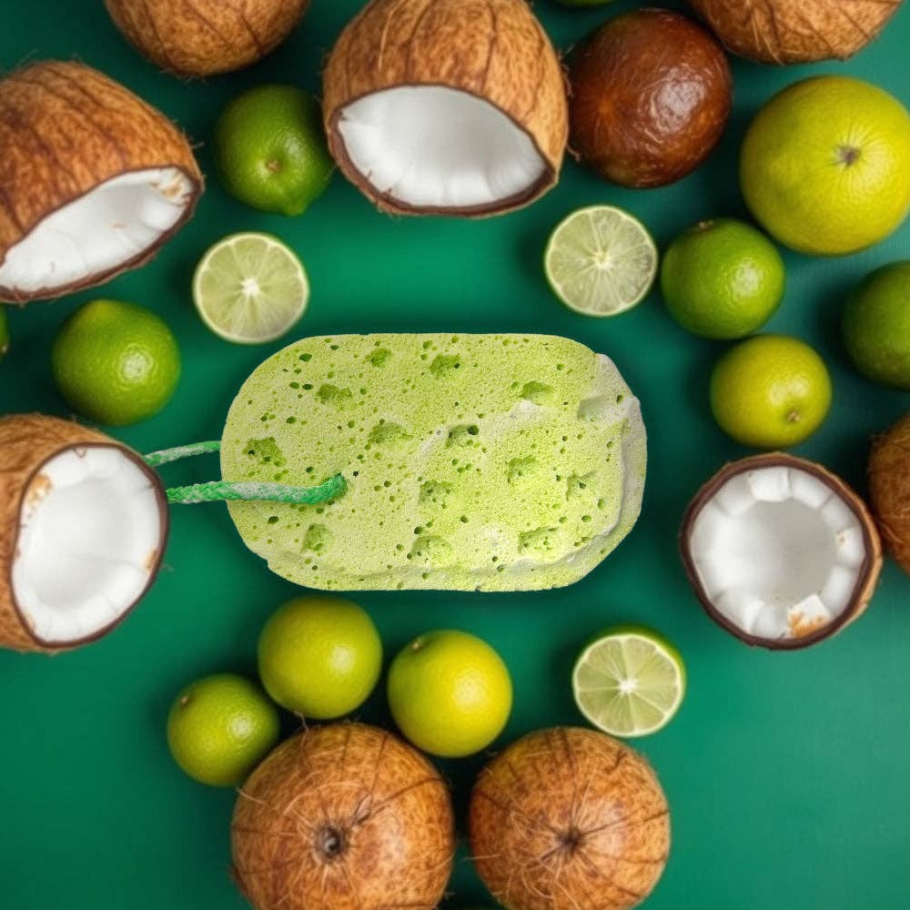 Soapy Scrubbie - Coconut Lime