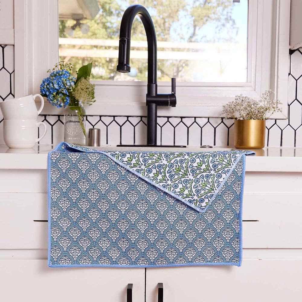Blaire Blue Eco Tea Towel