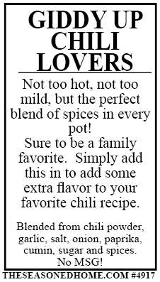 Giddy Up Chili Lovers Blend