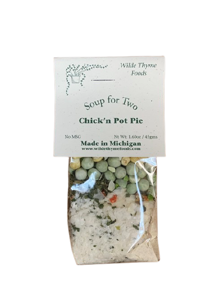 Chick'n Pot Pie Soup For 2