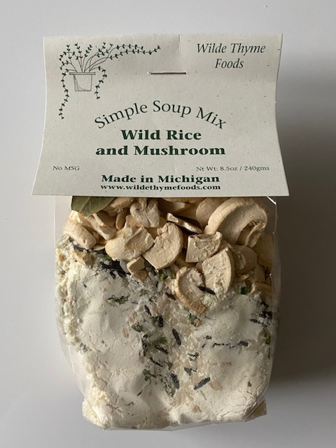 Wild Rice and Mushroom Soup