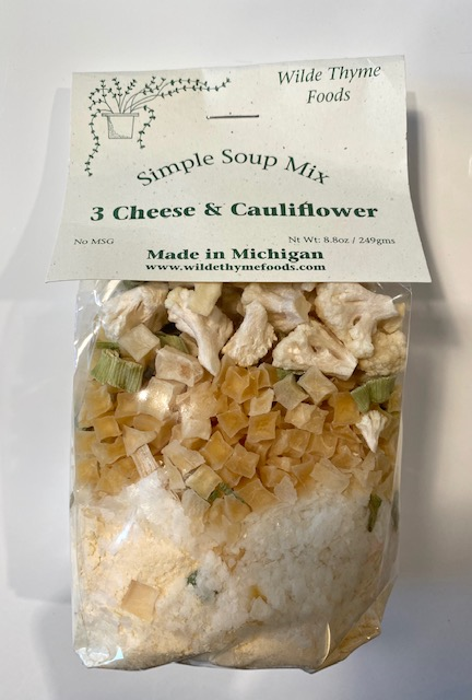 3 Cheese & Cauliflower Soup