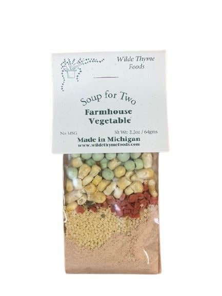 Farmhouse Vegetable Soup for 2