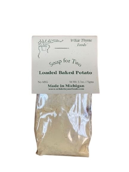 Loaded Baked Potato Soup for 2