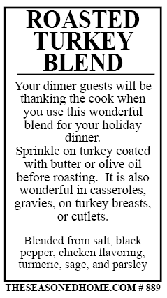 Roasted Turkey Blend